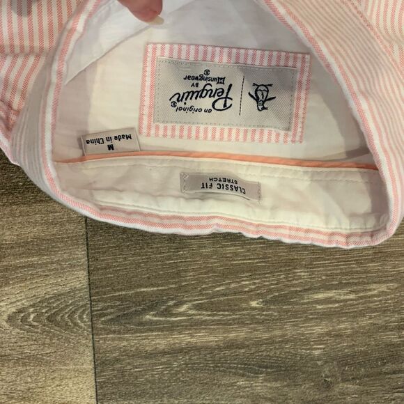 Original Penguin Men’s Button Down Shirt.  Size: M.  Classic fit. - Picture 4 of 6